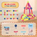 36 Pis Magnetic Sticks & Balls Building Blocks Set for Kids (Ages 3+) - Image 4