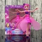 Flying Fairy Doll Toy – Induction Control Hovering Princess with LED Lights | Rechargeable Hand Sensor Flying Toy for Girls | - Image 2